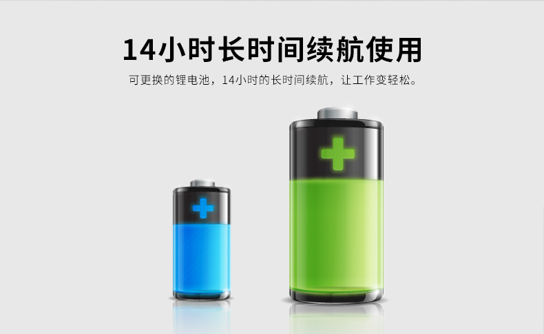 1452g二維條碼掃描槍電池續(xù)航時間長