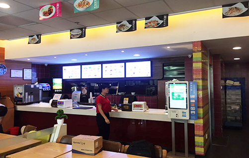 二維碼掃描模塊嵌入自助點餐機，實現(xiàn)自助點餐收費